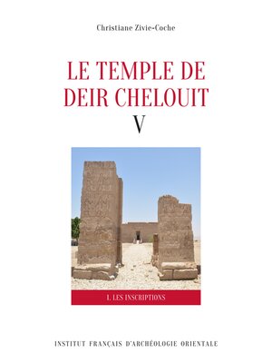 cover image of Le temple de Deir Chelouit V